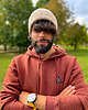 czapki i kapelusze męskie Męska czapka beanie z bawełny logo kolorowe Beżowy 2