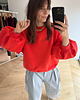 bluza bez kaptura damska Bluza Enjoyable energy 'red' orange 3