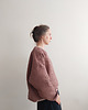 bluza bez kaptura damska Bluza Wafel "W_02" orzech 5