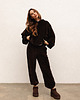 bluza z kapturem damska Bluza BIGGIE espresso 3