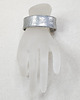bransoletki - inne Masywna bransoleta typu cuff z cyny Vintage lata 70/80 4