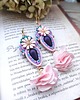 kolczyki soutache Kolczyki sutasz Wrzosowa Stokrotka 1