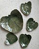 patery i talerze Liście łopianu #4 - ceramiczny zestaw pater/talerzy 1