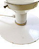 lampy stołowe Biała, kulista lampa stołowa space age, Polska lata 80. 3