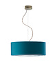 lampy wiszące Szara lampa wisząca do salonu z abażurem HAJFA fi - 50 cm 5