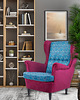 fotele Fotel uszak Pacha we wzory, kolorowy, patchwork, welurowy 3