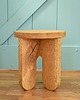 stołki Stołek drewniany - taboret dębowy WoodWasp 4