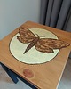 stołki Własnoręcznie malowany handmade taboret w stylu skandynawskim 4