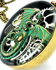 wisiory WISIOR - Dragon Green Beast II - unikatowy prezent 3