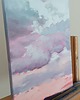 obrazy Obraz Olejny Chmury W Pastelowych Odcieniach 2