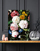 plakaty Zestaw plakatów Black flowers 4