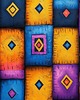 plakaty Plakat - Colombian pattern 1 2