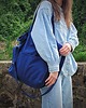 torby na ramię Lazy bag Pocket torba granatowa bawełniana eco 3