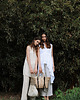 torebki do ręki Linen Knotted Net Bag with a Soul - kremowy wore 2
