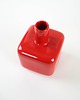 wazony Wazon ceramiczny czerwony, niemiecki design, lata 90, ASA Selection 4