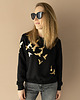 bluza bez kaptura damska Bluza sky black 2