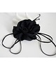 chokery Jedwabny  czarny choker 2