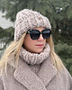 czapki damskie Beanie handmade 2
