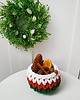 dekoracje bożonarodzeniowe Koszyk świąteczny  " Kubełek Babemi" 2