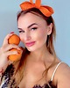 fascynatory Fascynator PETRA POMARAŃCZOWY  oraz inne kolory 3