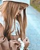 sukienki dla dziewczynki Sukienka Dresowa Beżowa Dress 2