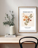 grafiki i ilustracje PLAKAT herbarium kwiaty jesienne 5