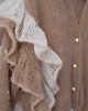 kardigany damskie Kardigan Penelopa, handmade, falbanki 5