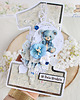 kartki scrapbooking Kartka jedynka urodzinowa, na roczek "Miś 2" GOTOWA 2