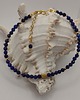 bransoletki z kamieni naturalnych Bransoletka z lapis lazuli i serduszkiem 1