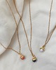 srebrne naszyjniki Naszyjnik srebrny z koralową perłą Swarovski 1