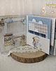 notatniki i albumy Album dziecięcy na chrzest, roczek, narodziny "Boy's Little World"GOTOWY 6