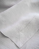 obrusy i serwetki Lniany obrus z listwą LIGHT GRAY 4