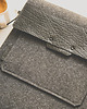 etui na laptopa IPAD AIR 2 / AIR charcoal case // skóra filc 7