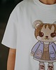 t-shirt damskie T-shirt oversize Nell Teddy dla mamy cream 3