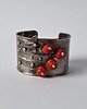 bransoletki wire wrapping Bransoletka z koralem naturalnym 2