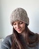 czapki damskie Czapka Baranek Alpaka Wełna 2