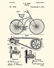 grafiki i ilustracje Rysunek patent rowery retro  vintage sport 2