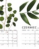 kalendarze i plannery Kalendarz ścienny na Spirali Botaniczny A3 Premium 3