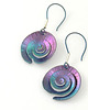 kolczyki wire wrapping Tytanowe kolczyki 1