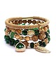 bransoletki z kamieni naturalnych Emerald and  sand vol. 7 /28.06.22/ -  set 4