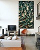 obrazy Efektowny duży obraz metaliczny abstrakcyjny płaskorzeźba 80x160cm 3