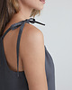 sukienki midi damskie Lniana Sukienka FLORA MIDI charcoal 2