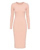sukienki midi damskie Sukienka pudrowy róż YY100189_RAL3012 1