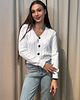 swetry damskie  Zapinany sweter Bianco 5