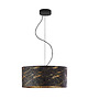 lampy wiszące Elegancki żyrandol do salonu z marmurowym abażurem HAJFA MARMUR fi - 40 cm 5