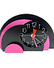 zegary Zegar Kominkowy Memphis Style  Lata 80., Postmodernizm, Czarno-Różowy 6