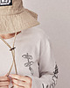 bluza bez kaptura damska Biały Longsleeve Butter Cutter White Light 6