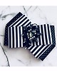 broszki Brosza Black & White  w paski NEW 7