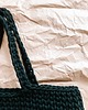 torby na ramię Torba kosz ze sznurka bawełnianego czarna 4