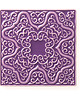 kafle i panele Kafle fioletowe dwanaście ornamentów 3